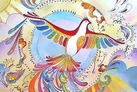 Abstract Phoenix Illustration